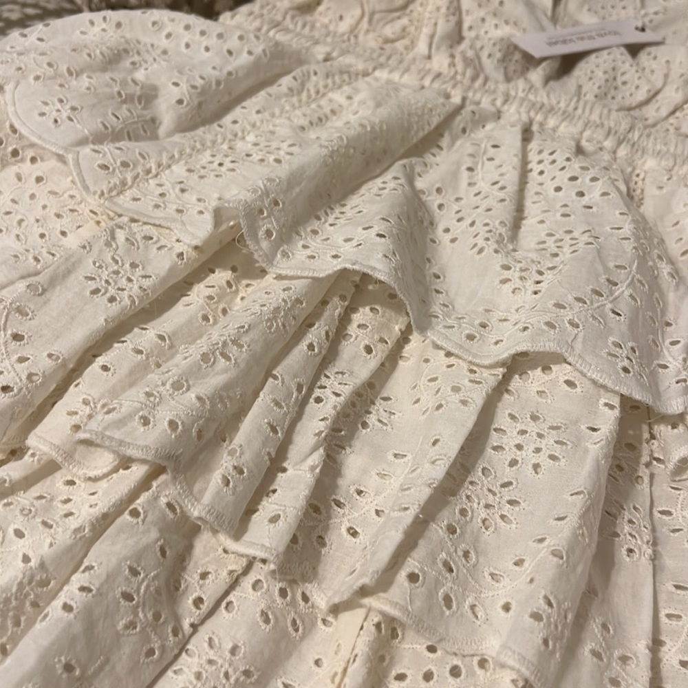 Love the Label eyelet ruffle dress - Picture 3 of 6